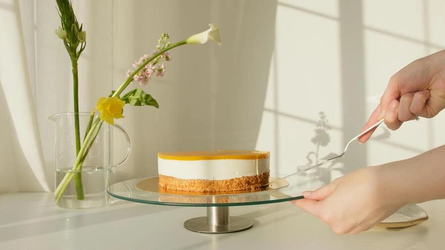 kue dengan rasa makanan yang lezat