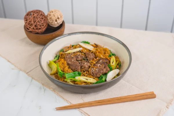 Menu Mie Tek Tek Beef Shirataki Carbs&Co