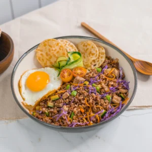 Menu Sauteed Tuna Rice Carbs & Co