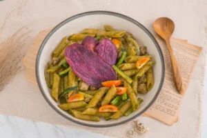 Makanan Tinggi Protein Pesto Pasta