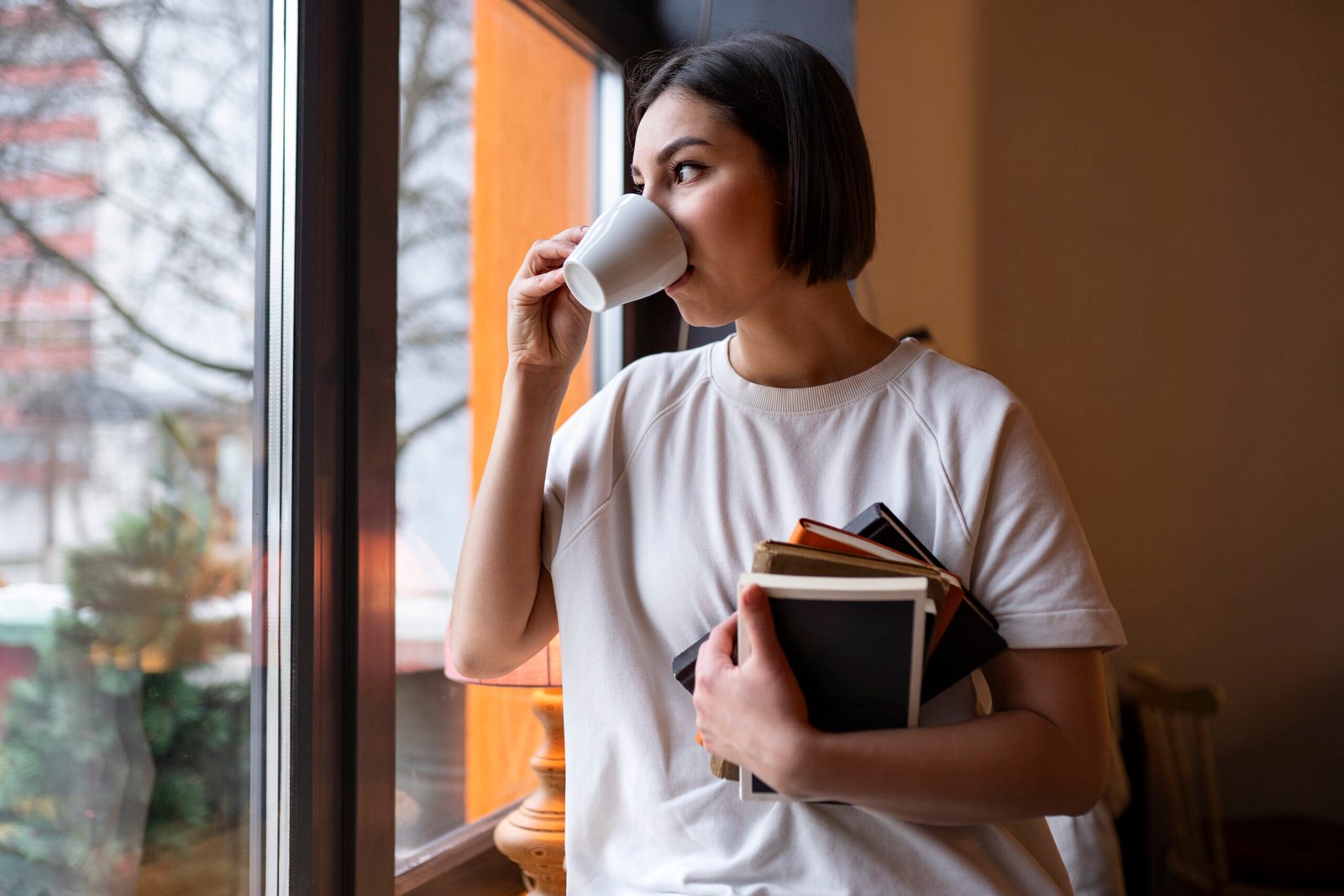 Wowan Drink Coffe in Coffe Shop