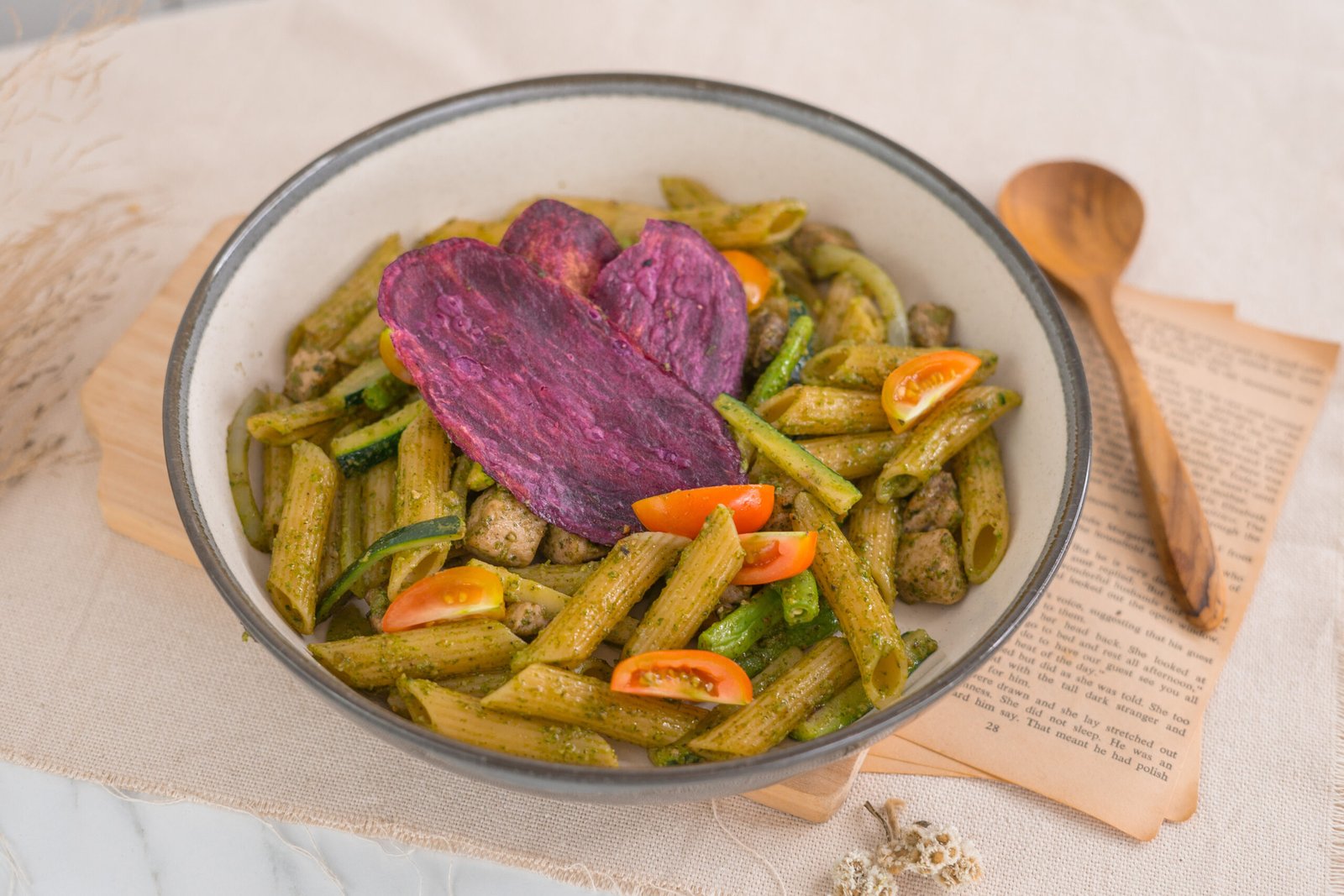 Tuna Pasta Pesto