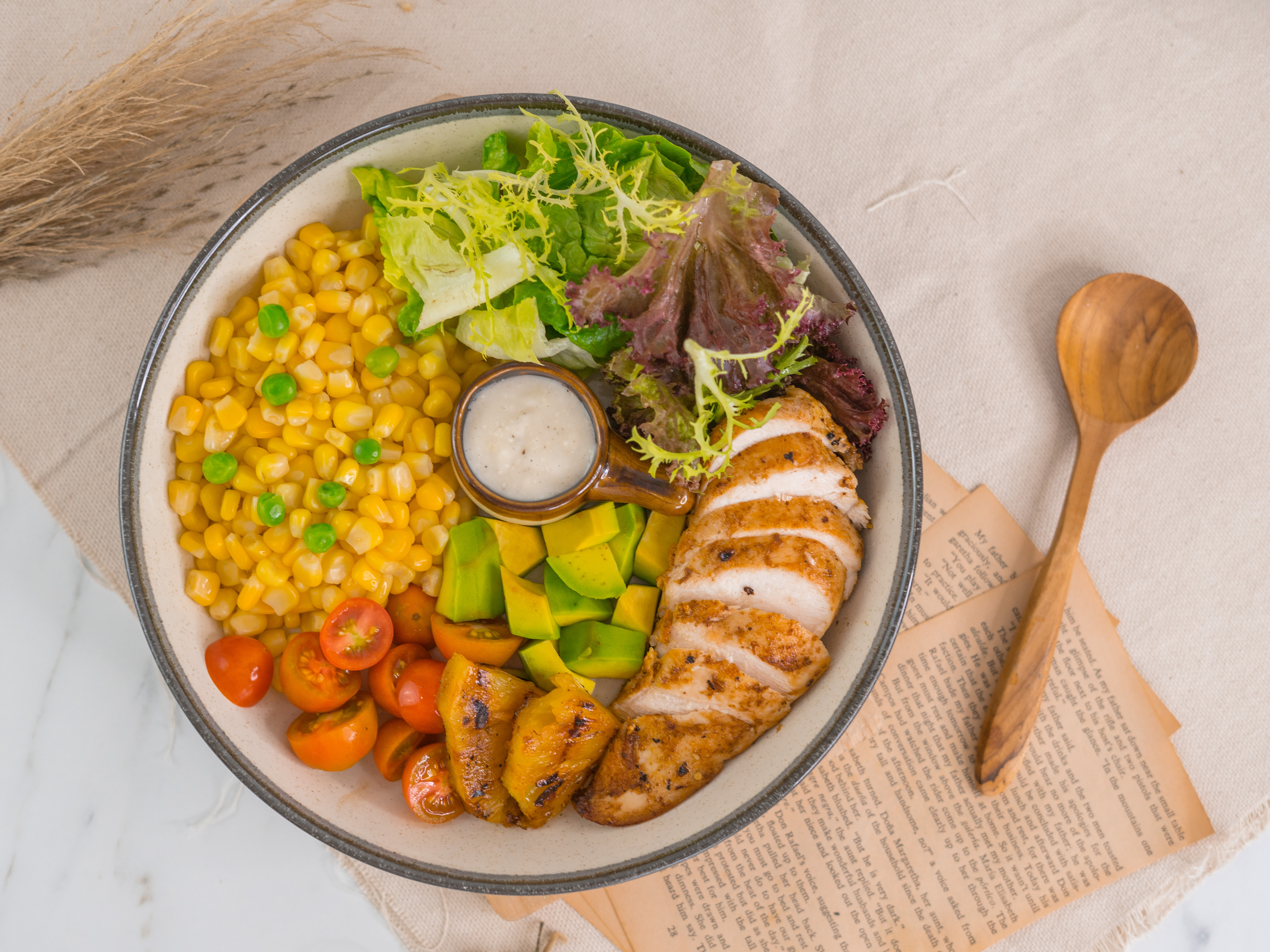 Grilled Chicken Caesar Salad