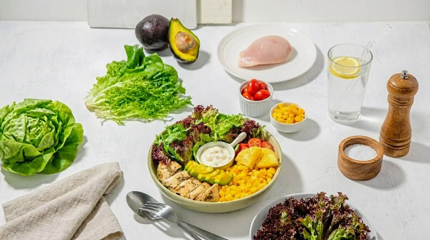 Grilled Chicken Caesar Salad