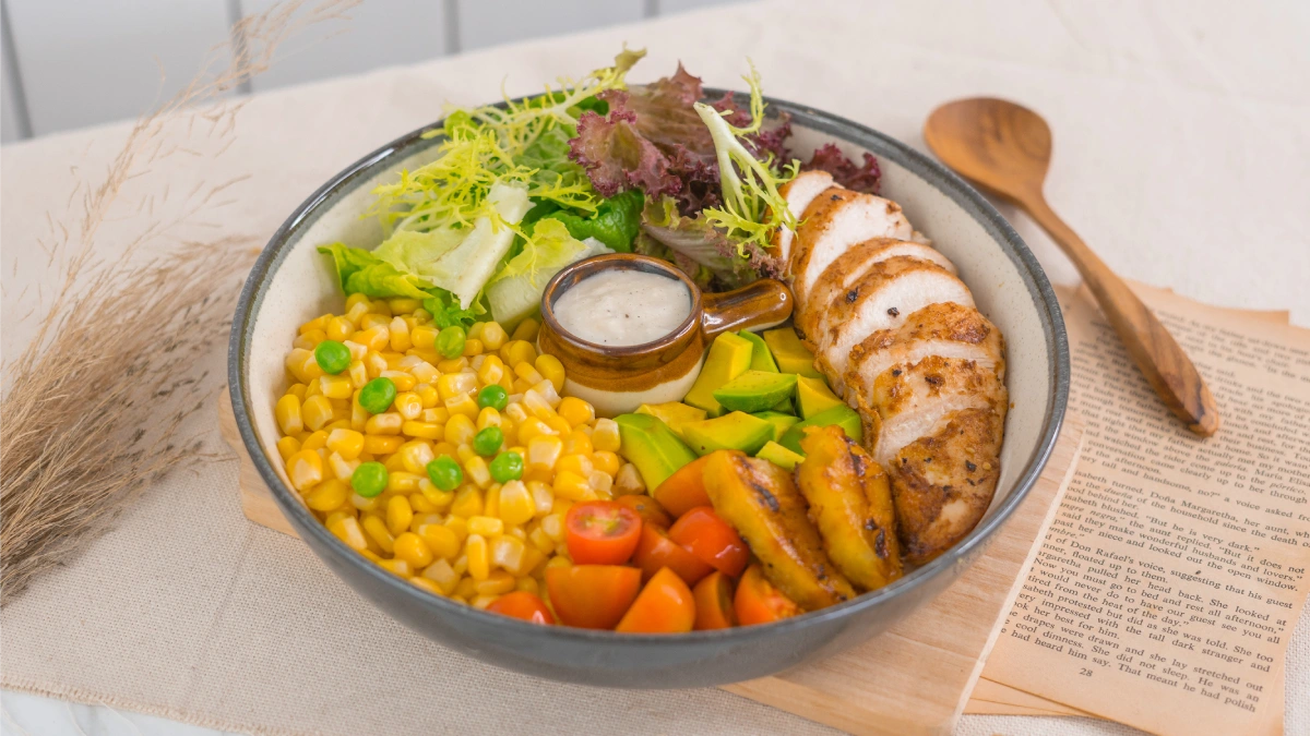 Grilled Chicken Caesar Salad