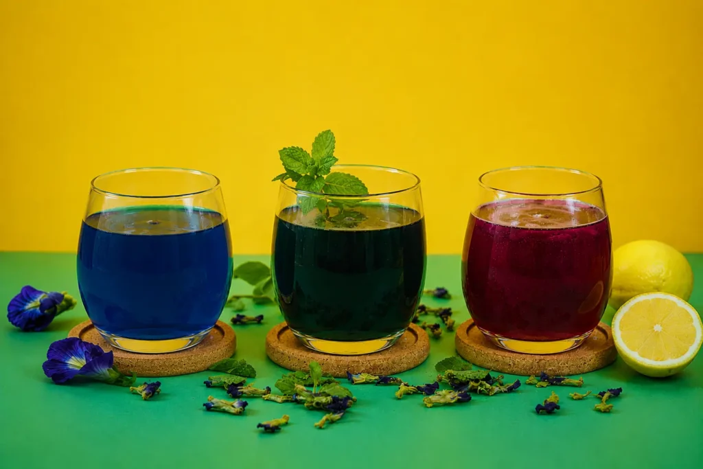 minuman bunga telang